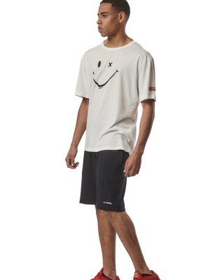 Body Action M Relaxed Fit Athleisure White Ανδρικά T-Shirt