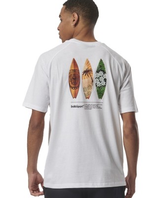 Body Action M Lifestyle Fit White Ανδρικά T-Shirt