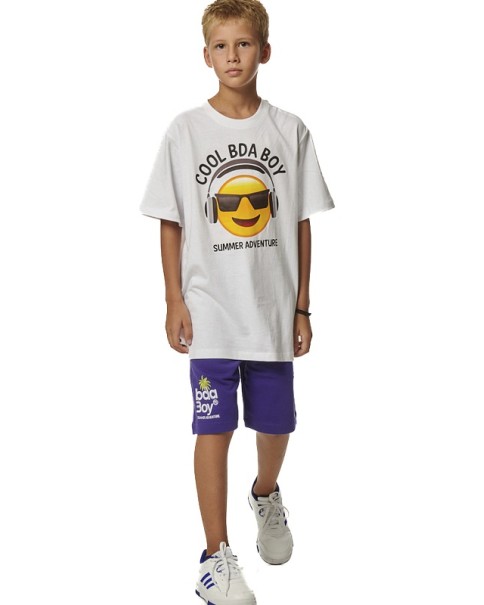 Body Action B Short Sleeve Graphic White Παιδικά T-Shirt Body Action B Short Sleeve Graphic White Παιδικά T-Shirt