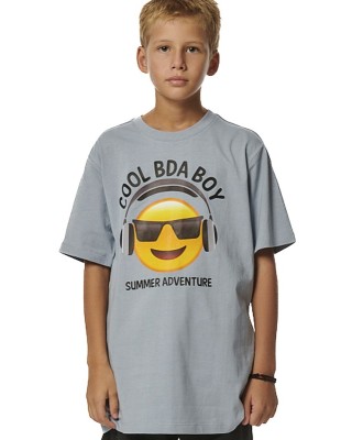 Body Action B Short Sleeve Graphic Blue Blizzard Παιδικά T-Shirt