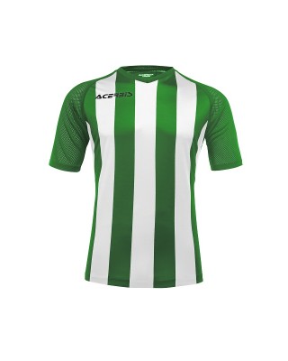 Acerbis Johan Striped S/S Jersey Verde/Bianco