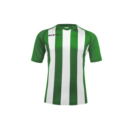 Acerbis Johan Striped S/S Jersey Verde/Bianco
