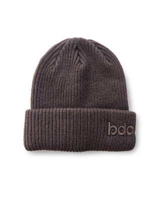 Body Action Ribbed Knit Beanie Hat Coffee Brown Σκουφιά