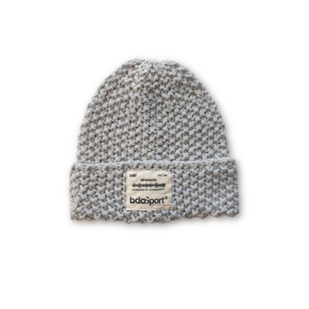 Body Action Bulky Rib Knit Beanie Hat Light Grey Σκουφιά