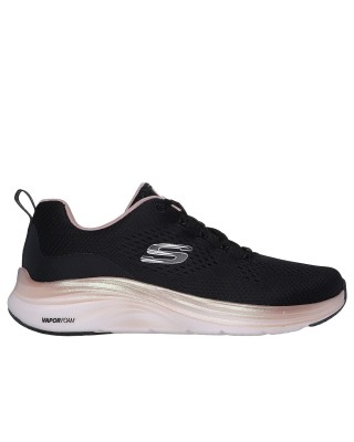 Skechers Vapor Foam Mf Γυναικεία Παπούτσια Μαύρο-Ροζ Χρυσό