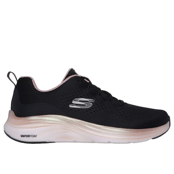 Skechers Vapor Foam Mf Γυναικεία Παπούτσια Μαύρο-Ροζ Χρυσό
