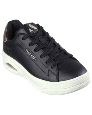 Skechers Uno Court - Courted Air Μαυρο Γυναικεία Παπούτσια 