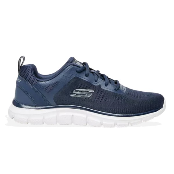 Skechers Track-Broader Μπλέ Ανδρικά Παπούτσια 