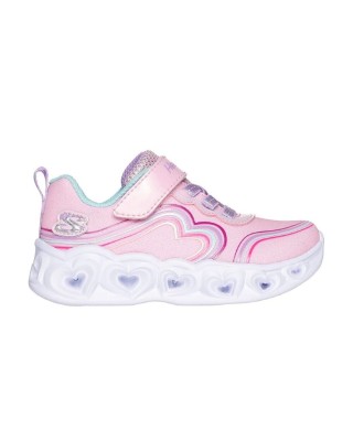 Skechers Retro Hearts Βρεφικά Παπούτσια Με Φωτάκια