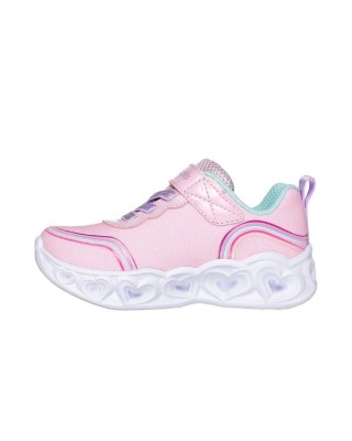 Skechers Retro Hearts Βρεφικά Παπούτσια Με Φωτάκια
