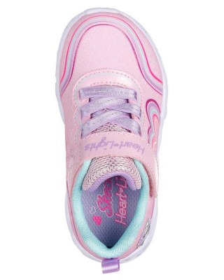 Skechers Retro Hearts Βρεφικά Παπούτσια Με Φωτάκια