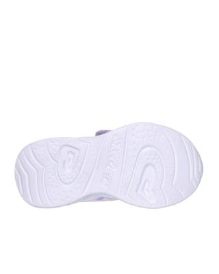 Skechers Lighted Sneaker Λεβαντερ-Ανοιχτο Ροζ Βρεφικά Παπούτσια Με Φωτάκια