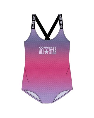 Converse 1Pc Gradient Swimsuit Παιδικά Μαγιό