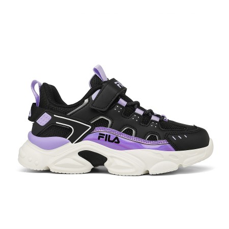 Fila Memory Spinel 3 V Παιδικό Παπούτσι Μαύρο Μωβ