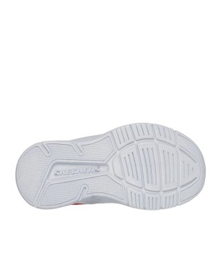 Skechers Lightweight Toddler Gore & Strap Κόκκινο-Μαύρο Βρεφικά Παπούτσια 