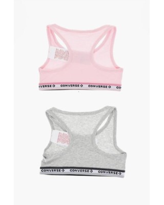 Converse Chg Converse 2Pk Racerback Bra Converse Chg Converse 2Pk Racerback Bra