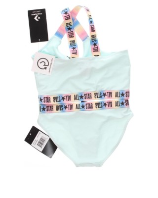 Converse 2Pc Gradient Logo Swimsuit Γαλάζιο Παιδικά Μαγιό
