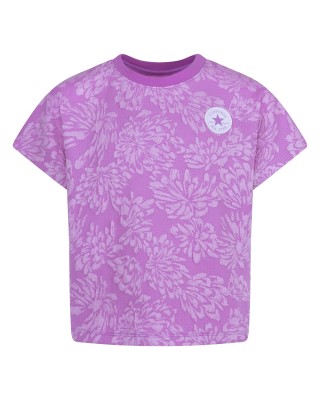 Converse Cnvg Floral Jacquard Dolman Παιδικά T-Shirt Converse Cnvg Floral Jacquard Dolman Παιδικά T-Shirt