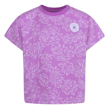 Converse Cnvg Floral Jacquard Dolman Παιδικά T-Shirt