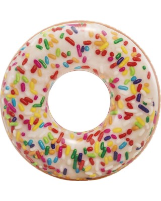 INTEX Φουσκωτο Στρωμα Θαλασσης Donut Mε Τρουφες