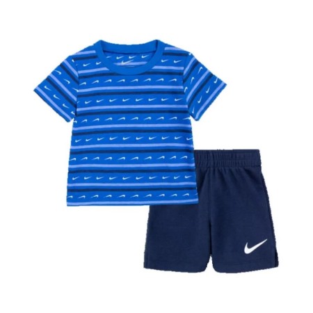 Nike B Swoosh Stripe Βρεφικά Καλοκαιρινά Σετ