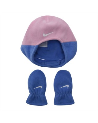 Nike Swoosh Baby Trapper Βρεφικά Σετ Μπλε