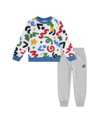 Converse Squiggle Aop Crew Set Βρεφικά Σετ Φόρμας