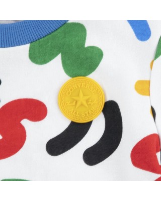 Converse Squiggle Aop Crew Set Βρεφικά Σετ Φόρμας