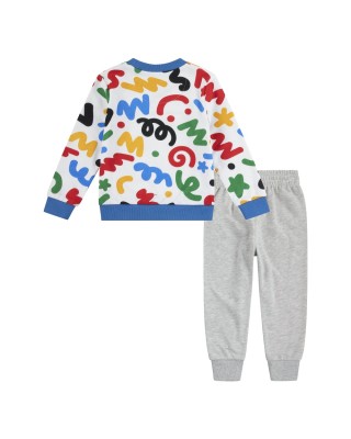 Converse Squiggle Aop Crew Set Βρεφικά Σετ Φόρμας