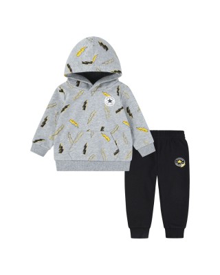 Converse Flash Forward Aop Hoodie Set Βρεφικά Σετ Φόρμας