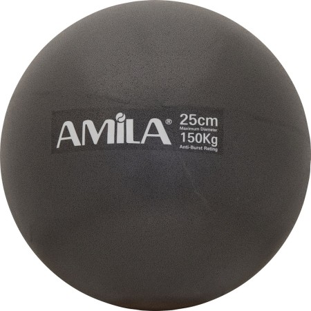 Amila Μπάλα Πιλάτες 25Cm 180Gr Bulk - Μαύρο Amila Μπάλα Πιλάτες 25Cm 180Gr Bulk - Μαύρο