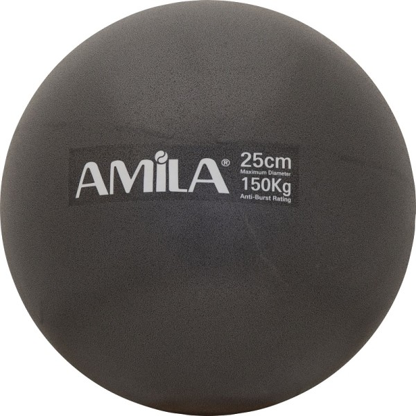 Amila Μπάλα Πιλάτες 25Cm 180Gr Bulk - Μαύρο Amila Μπάλα Πιλάτες 25Cm 180Gr Bulk - Μαύρο