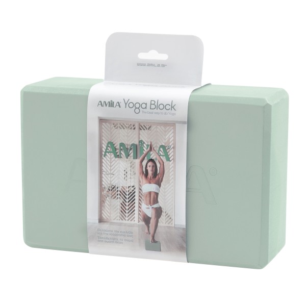 Amila Τούβλο Για Yoga Mint 7.5*14*23cm 