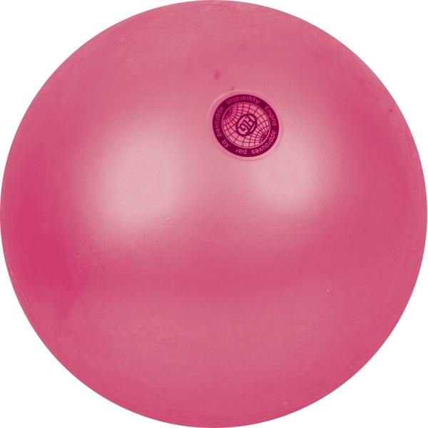 Amila Μπάλα Ρυθμικής Γυμναστικής 19cm FIG Approved, Ροζ με Strass
