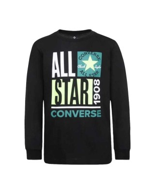 Converse All Star Converse Stackup Tee Παιδικές Μπλούζες Converse All Star Converse Stackup Tee Παιδικές Μπλούζες