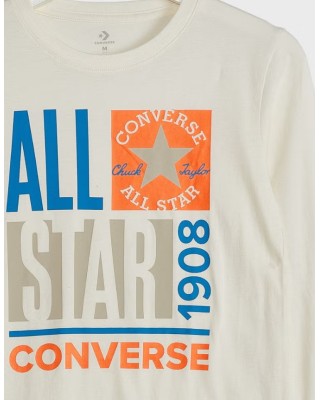 Converse All Star Converse Stackup Tee Παιδικές Μπλούζες Converse All Star Converse Stackup Tee Παιδικές Μπλούζες