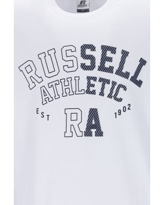 Russell Blaine-S/S Crewneck Λευκο/Uwh Ανδρικά T-Shirt Russell Blaine-S/S Crewneck Λευκο/Uwh Ανδρικά T-Shirt