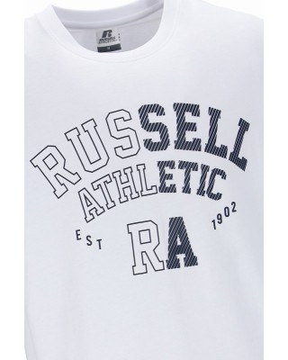 Russell Blaine-S/S Crewneck Λευκο/Uwh Ανδρικά T-Shirt Russell Blaine-S/S Crewneck Λευκο/Uwh Ανδρικά T-Shirt