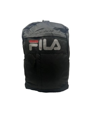 Fila Logo Black Backpack Σακίδια