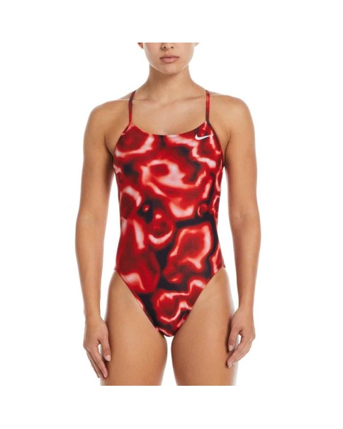 Nike Cutout One Piece University Red Γυναικεία Μαγιό Nike Cutout One Piece University Red Γυναικεία Μαγιό
