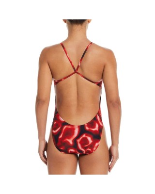 Nike Cutout One Piece University Red Γυναικεία Μαγιό