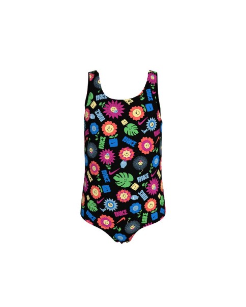 Nike U-Back One Piece Black Παιδικά Μαγιό