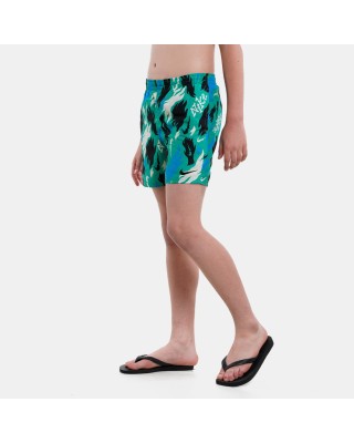 Nike Beachwear Short Stadium Green Παιδικά Μαγιό