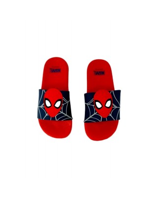 Marvel Spiderman Slide 3D Red Navy Παιδικές Παντόφλες 