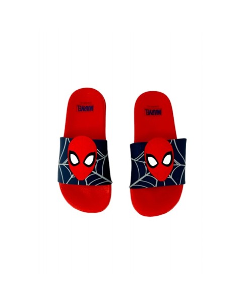 Marvel Spiderman Slide 3D Red Navy Παιδικές Παντόφλες Marvel Spiderman Slide 3D Red Navy Παιδικές Παντόφλες
