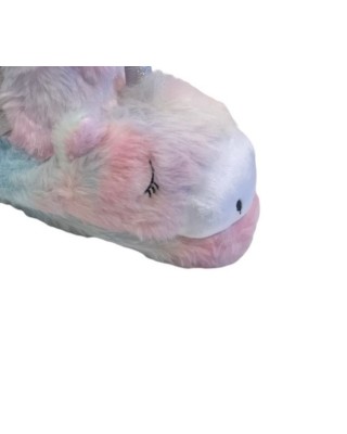 Disney Marvel DC Unicorn Ciabatta Alta Chiusa Μπλέ Παντόφλες Disney Marvel DC Unicorn Ciabatta Alta Chiusa Μπλέ Παντόφλες