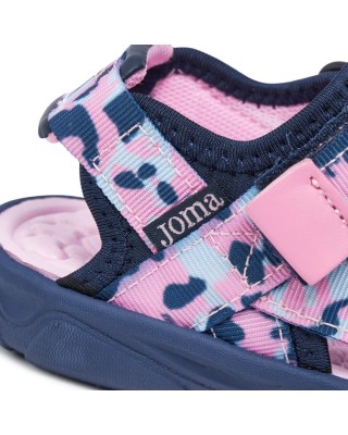 Joma S.Boat JR Navy Pink Παιδικά Πέδιλα