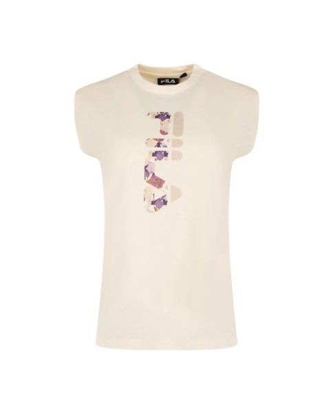 Fila Rubee S/S Γυναικείο Αμάνικο Μπεζ Fila Rubee S/S Γυναικείο Αμάνικο Μπεζ