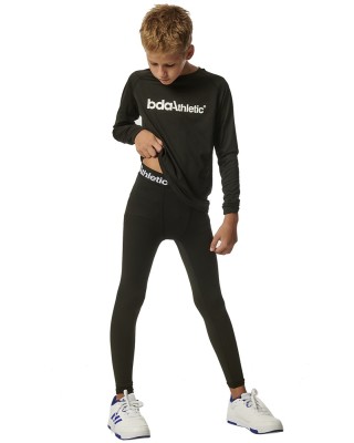 Body Action K Compression Tights Παιδικό Ισοθερμικό Μαύρο