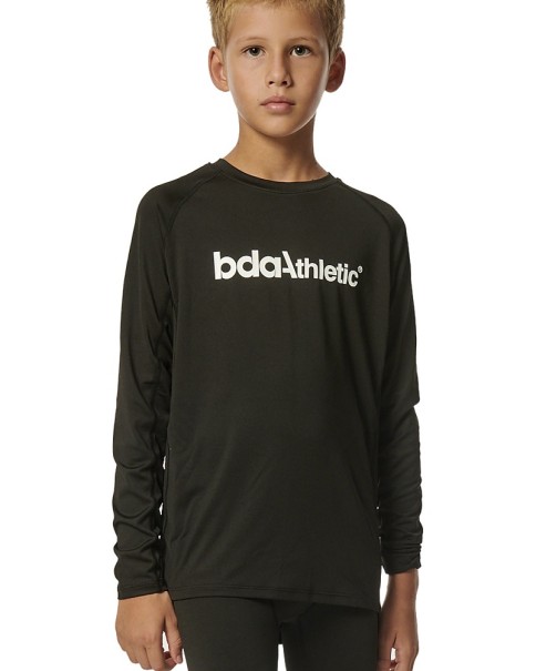 Body Action K Base Layer Long Sleeved Top Παιδικό Ισοθερμικό Μαύρο